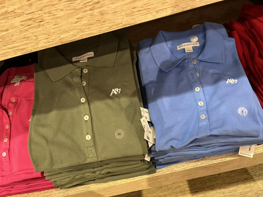 Aeropostale AERO 女款5粒扣Polo衫 多色¥299/2件直邮到手 请备注颜色哦 商品图3