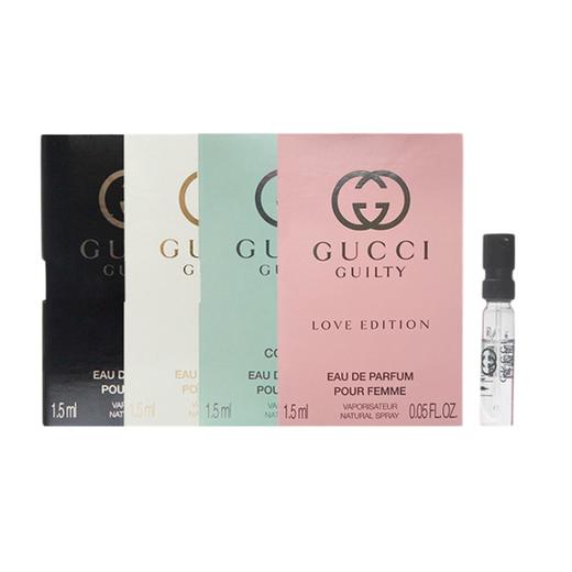 【保税区包邮直发】古驰罪爱系列男士女士香水1.5ml*3支 Q香系列 商品图0