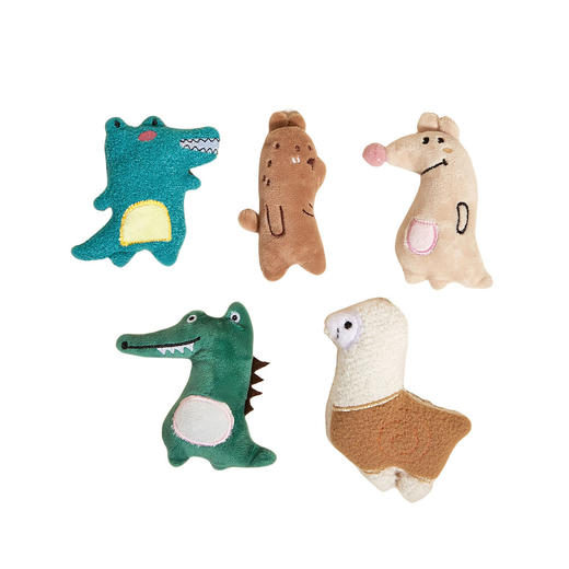 【19.9抢3个❗️猫咪自嗨解闷公仔】新款猫玩具动物玩偶含猫草，仿真磨牙小型公仔布偶，猫咪自嗨解闷猫薄荷玩具防抑郁逗猫陪伴QQ 商品图3