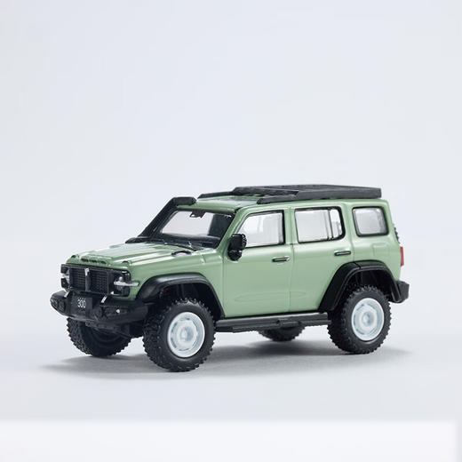 拓意合金车  T2-20	坦克300铁骑02-复古绿 商品图2