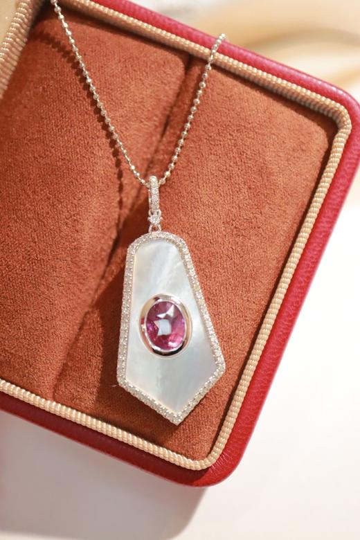 2.05ct 帕帕拉恰吊坠 商品图5