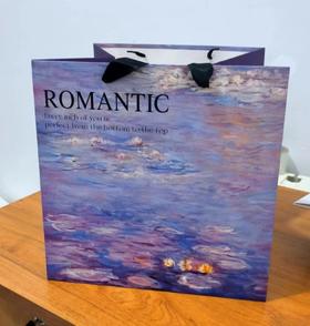 【上新】梦幻手提袋-紫色睡莲（10个/包）（27*27*27cm）