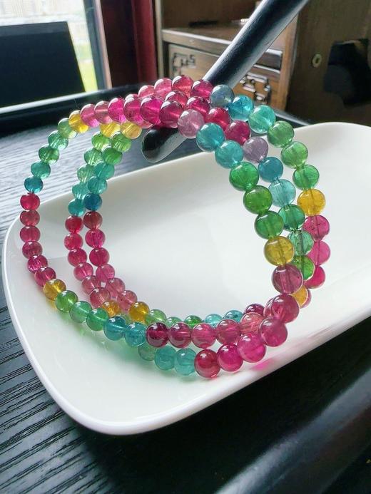 24.5g 5.4mm 碧玺手链 商品图2