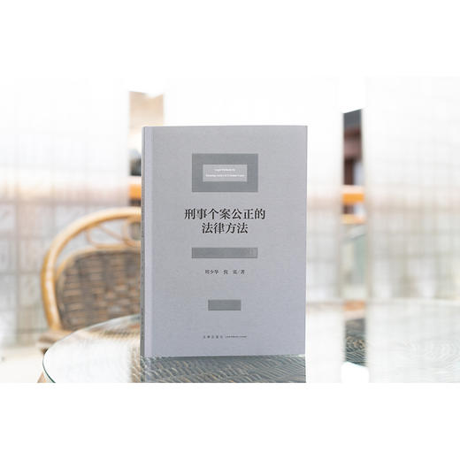 刑事个案公正的法律方法 周少华 倪震著 法律出版社 商品图5