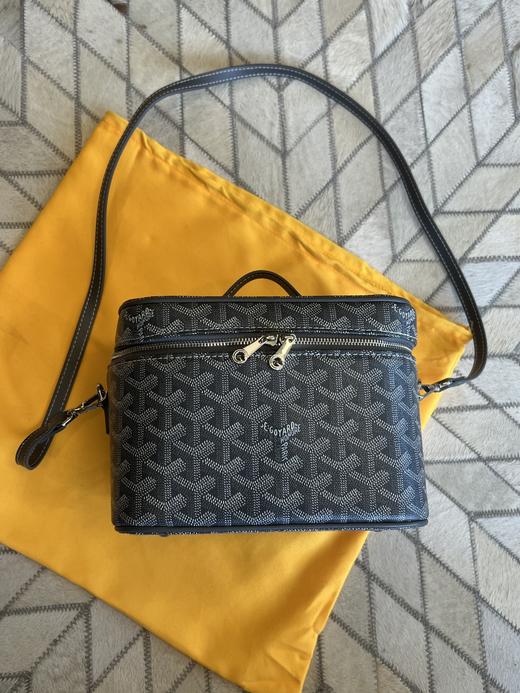 Goyard/戈雅Muse老花化妆包斜挎包拉链手提单肩包盒子包 商品图3