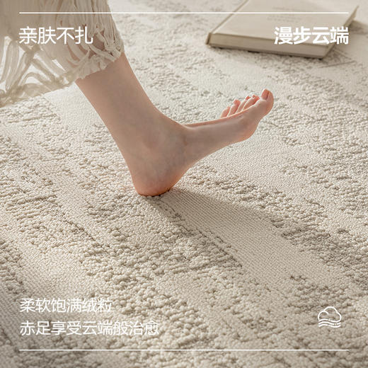 【春和】金蝉重磅三防工艺绒感地毯 商品图5