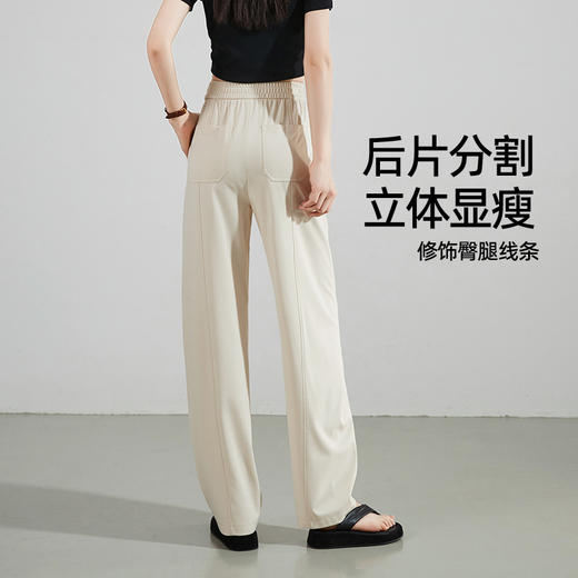 【降价！夏薄香蕉裤】逸阳运动宽松显瘦高腰垂感休闲裤子1222 商品图3