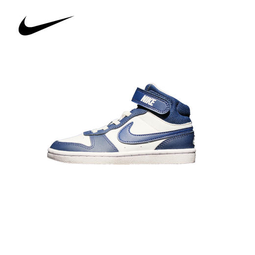 耐克-鞋袜类（冬）G3鞋小童COURTBOROUGHMID2BPV白/蓝 商品图0