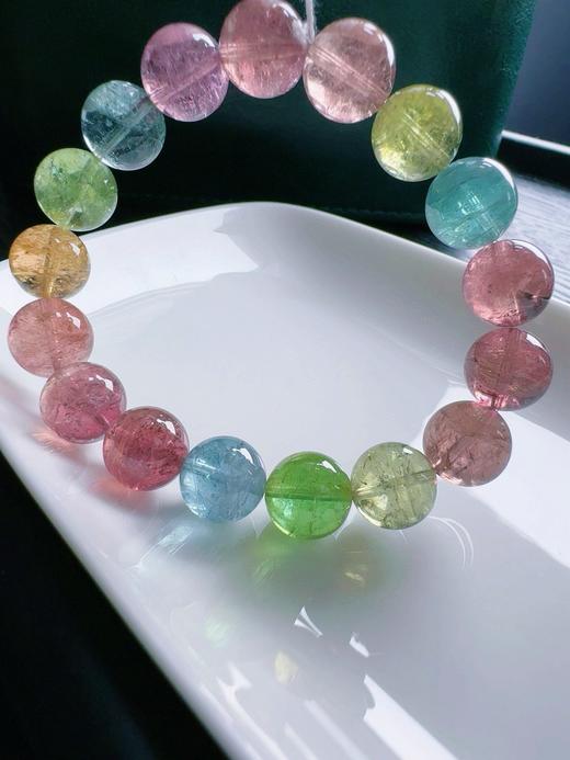 35.32g 10.8mm 碧玺手链 商品图1