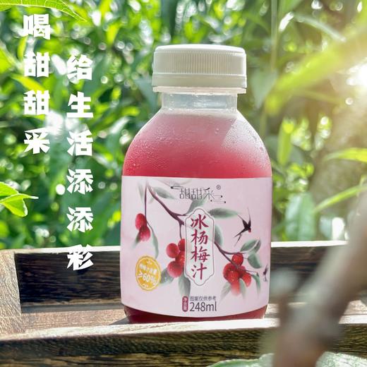 甜甜采冰杨梅汁 贵州高原自然熟荸荠杨梅 黄金酸甜比 清甜解腻 商品图1