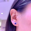 1.01ct 1.1g 蓝宝石耳钉 商品缩略图7