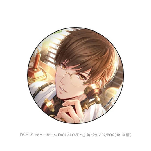 日本正版 A3恋与制作人07民国风公式插画吧唧徽章盲盒 周边谷子 商品图4