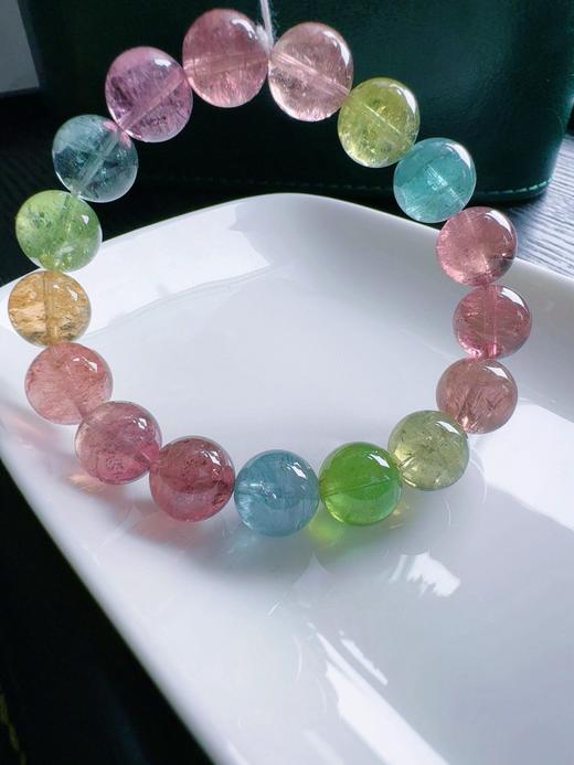 35.32g 10.8mm 碧玺手链 商品图2