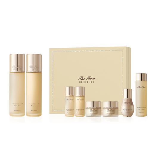 【保税仓】OHUI欧蕙极致两件套 水150ml+乳145ml+水20ml+乳20ml+精华5ml+面霜10ml+眼霜10ml+洗面奶80ml/套 商品图0