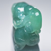 醒狮背灵芝翡翠狮子印章（孤品1件） 商品缩略图1