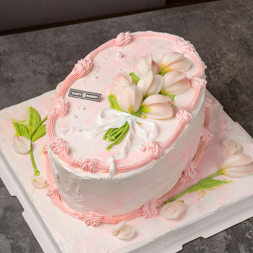 女士蛋糕 | 郁金香蛋糕6寸8寸异形 可做多种颜色（纯动物奶油新鲜水果夹心 提前2天预定） 商品图3
