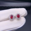 0.98ct 1.38g 红宝石耳钉 商品缩略图5