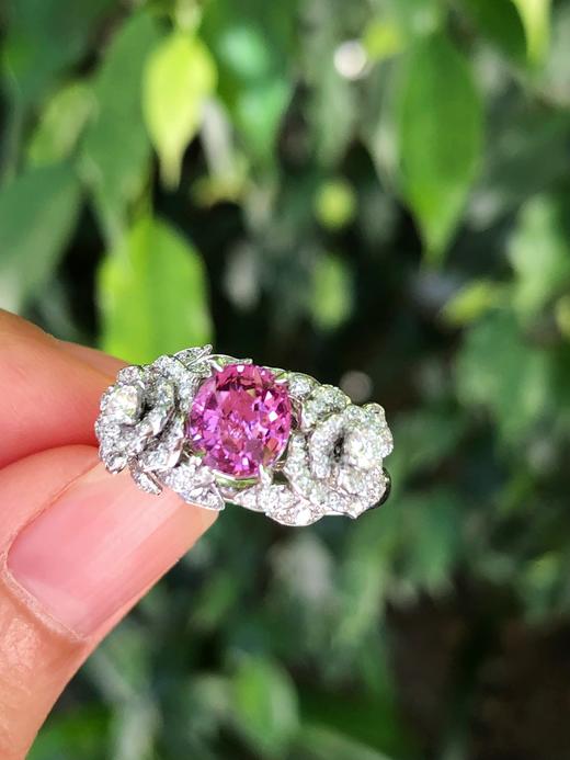 1.57ct 蓝宝石戒指 商品图0