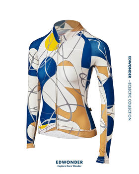 万物之森(女)长䄂车衣-新月Jersey