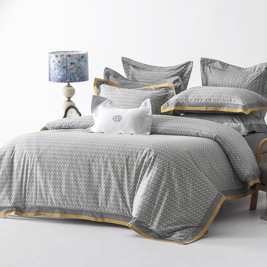 多喜爱 全棉新疆棉斜纹四件套 克希亚 商品图1