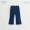 马克珍妮秋装新款 女童修身弹力牛仔喇叭裤儿童裤子231721 商品缩略图0