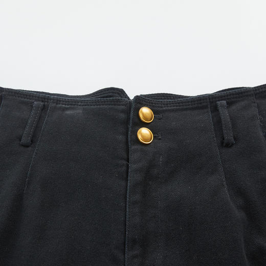 谜底高腰休闲裤女2024秋款通勤风百搭两粒扣萝卜九分裤248MK8004 商品图3