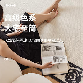 【繁枝】金蝉新西兰优质羊毛混纺地毯