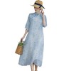 新中式棉麻女装苎麻连衣裙 TT96139 商品缩略图4