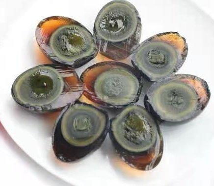 🎈【涠洲船说正宗红树林海鸭松花蛋】✅海鸭松花蛋，布满花纹，切开后分三圈不同的色彩 商品图1