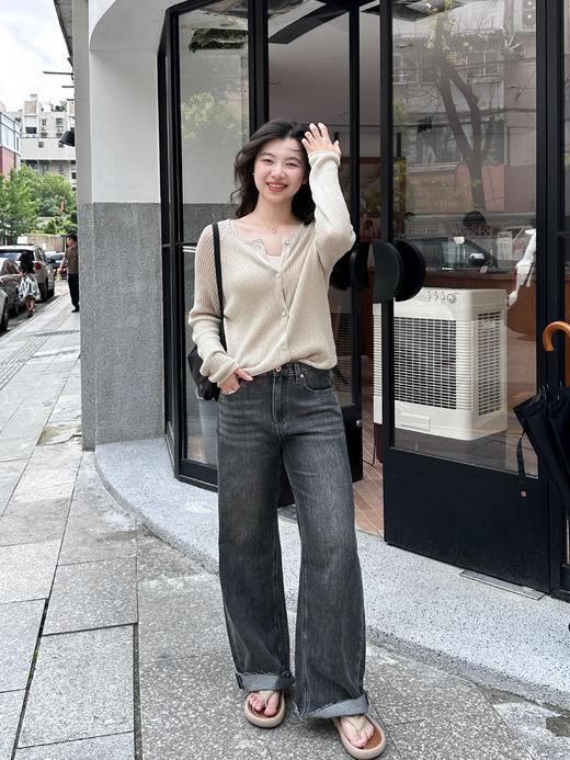 【汉麻+三醋酸】性价比之王的高腰牛仔短裤+毛边长裤，两条都自留！ 商品图12