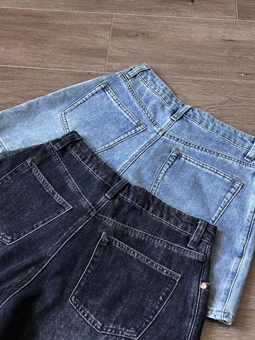 【汉麻+三醋酸】性价比之王的高腰牛仔短裤+毛边长裤，两条都自留！ 商品图14