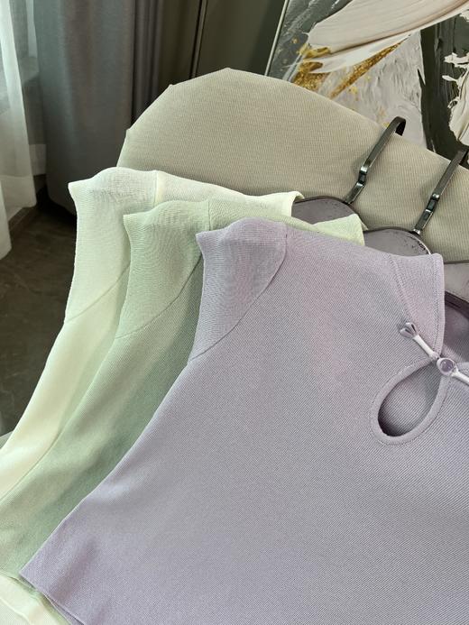 清云|中式盘扣冰丝T恤 商品图2