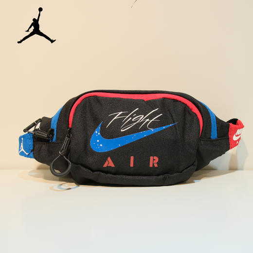 JORDAN乔丹配饰中性大童腰包正黑色JD943026GS0010238 商品图0