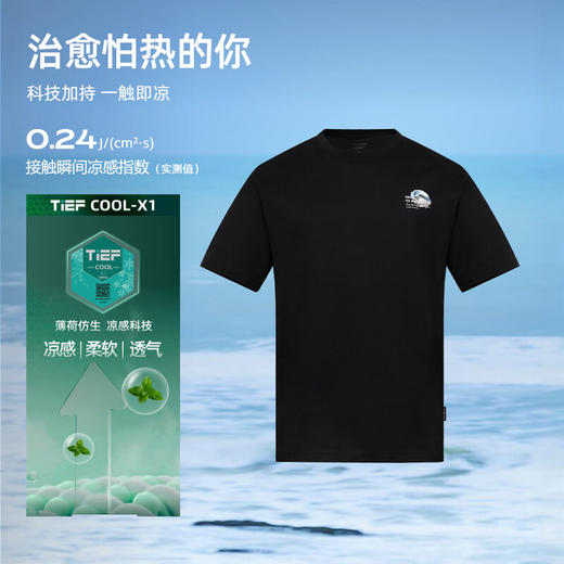 探路者通款短袖T恤TAJJAM80384 商品图0