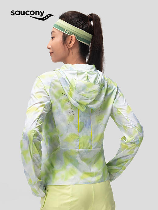 Saucony 索康尼 女款 运动跑步透气防晒服 4D轻薄弹力外套 商品图0