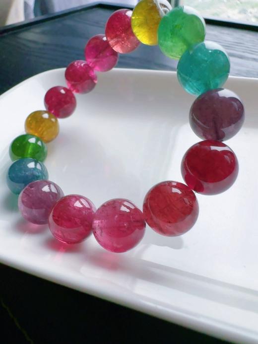 37g 11.4mm 碧玺手链 商品图1