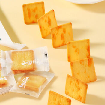 冬己岩烧芝士薄脆小饼干网红推荐办公室休闲零食小包装220g/袋 商品图5