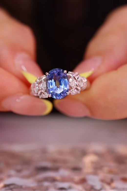 2.3ct 蓝宝石戒指 商品图4