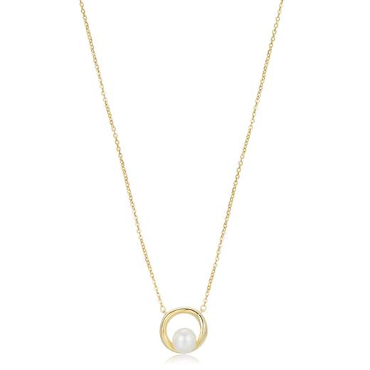 Oflye潮流饰品  天然珍珠纯银项链女新款爆款轻奢小众高级感配饰 商品图4