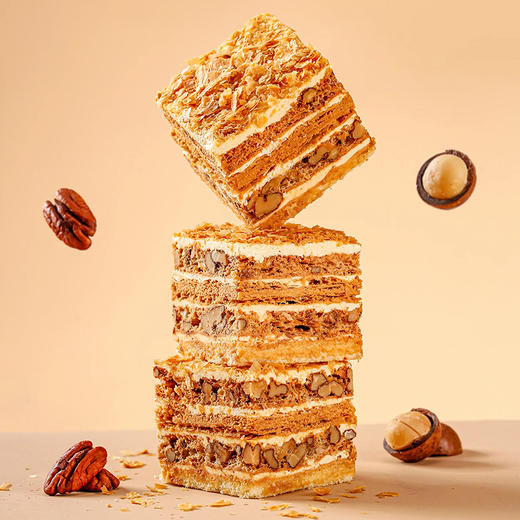 【包邮到家】卡吉诺拿破仑酥165g门店同款美味下午茶烘烤糕点 商品图2