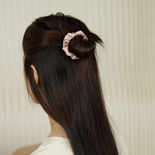 金三塔 法式真丝发圈2个装 JXQ244 JXQ243 JXQ239 商品图3