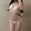 【超仙超甜！日系纯欲蕾丝内衣】亲肤裸感，舒适聚拢，塑造好胸型！女小胸聚拢无钢圈可爱学生bra性感文胸套装 商品缩略图2