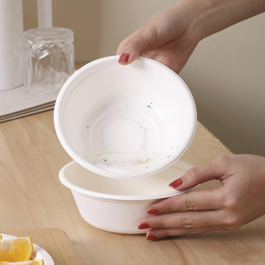 美丽雅甘蔗竹桨深碗中号 商品图11