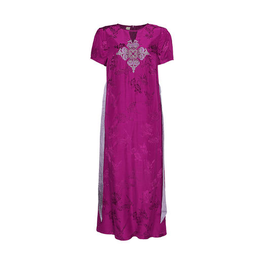 彝族系列 | 沙华刺绣提花连衣裙 | 现货加急发 商品图4