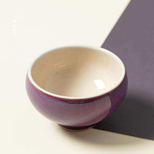 问鼎钧瓷鹅黄平口杯 商品图0