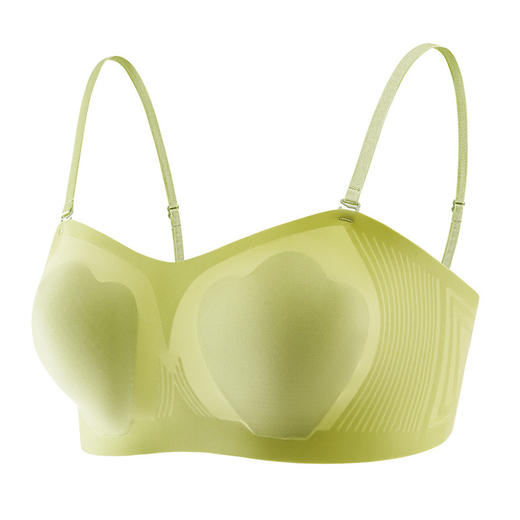 【新品超薄 纯欲性感】新款兔耳朵薄款内衣，穿上柔软舒适，久穿不勒痕。多种穿法可拆卸肩带，让肌肤得到舒适的呵护。独特3D果冻软支撑设计，防下垂收副乳，夏季大胸显小胸，无痕透气！ 商品图4