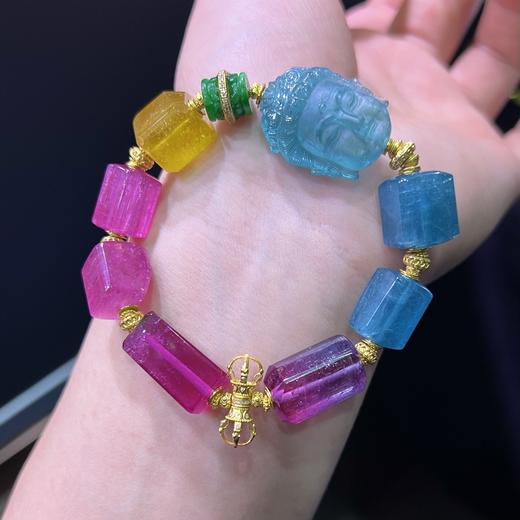 38.3g 碧玺原石手链 商品图7