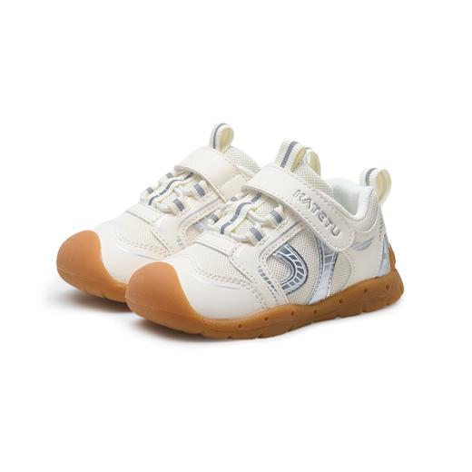 卡特兔婴儿步前鞋秋季新款宝宝机能鞋儿童室内鞋幼儿园小白鞋 商品图3