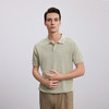 【棉桑蚕丝男士Polo衫】24年春夏新品男士纯色百搭棉质短袖针织上衣 商品缩略图0