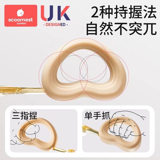 科巢宝宝勺子婴幼儿自主进辅食餐具儿童套装叉训练学吃饭专用工具 商品图1